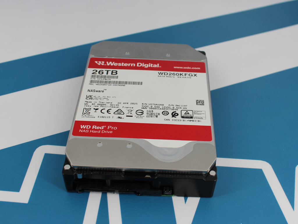 Western Digital WD Red Pro 26 TB im Test